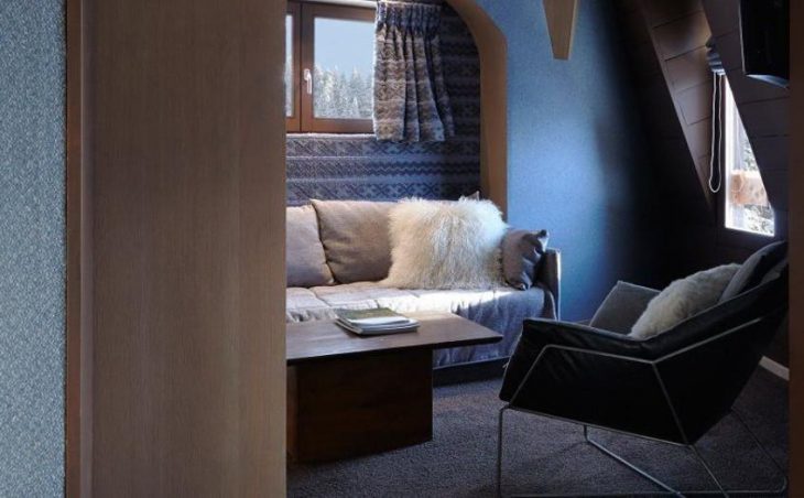 Hotel des Dromonts, Avoriaz, Bedroom Lounge